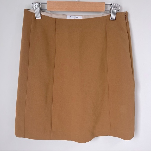 BABATON ARITZIA Hopper Skirt in Aged Gold - Picture 3 of 6